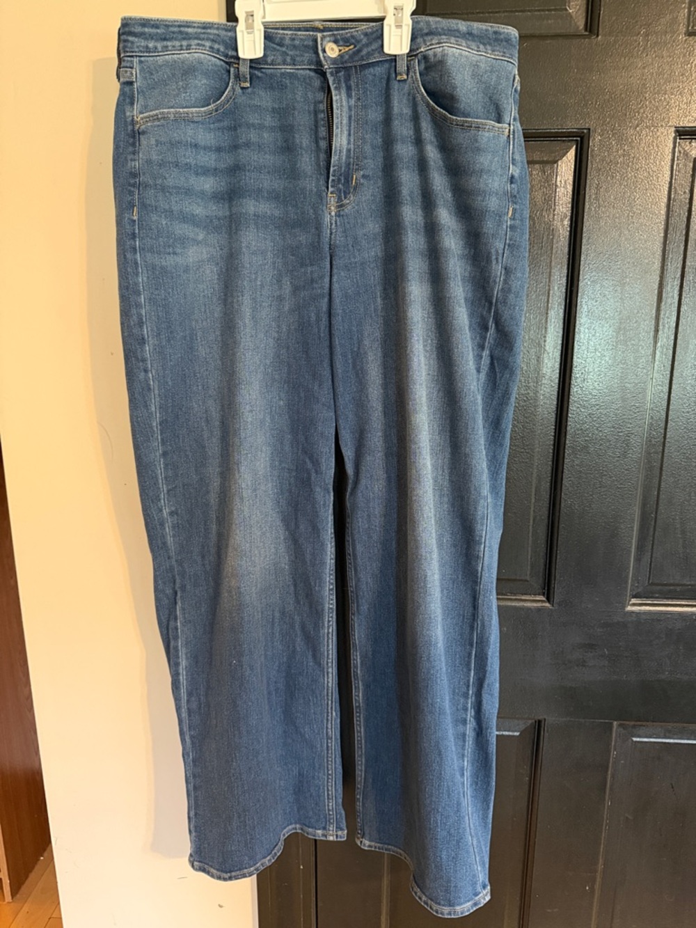 Classic High-Rise wide-Leg Women’s Jeans - Blue
